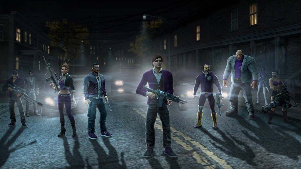 Saints Row The Third - Team en action
