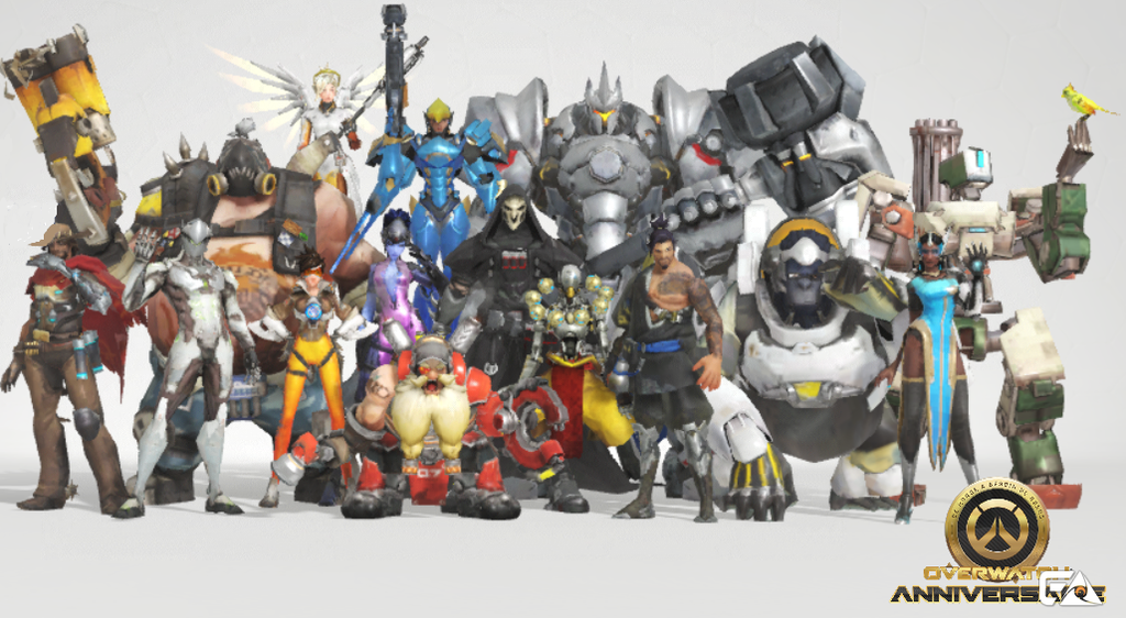 Overwatch anniversaire héros