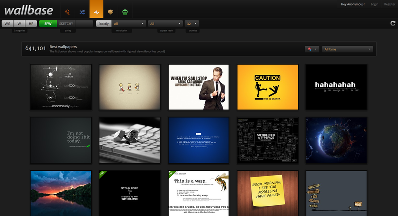 Wallbase - Wallpapers populaires